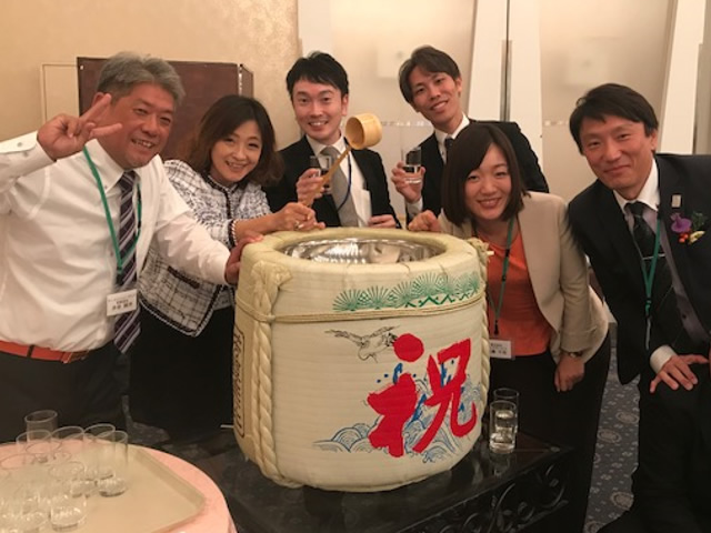 20周年祝賀会の1コマ