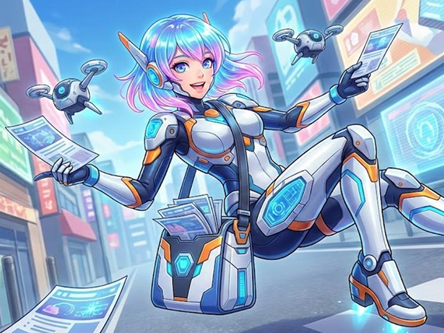 生成AIで作成した日ポスのマスコットキャラクター